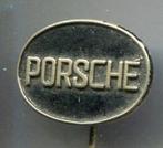 Porsche zwart op zilverkleurig auto speldje ( C_161 ), Verzamelen, Speldjes, Pins en Buttons, Verzenden, Zo goed als nieuw, Transport