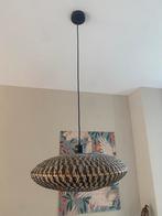 Rotan hanglamp met zwart, Ophalen of Verzenden, Zo goed als nieuw, Minder dan 50 cm