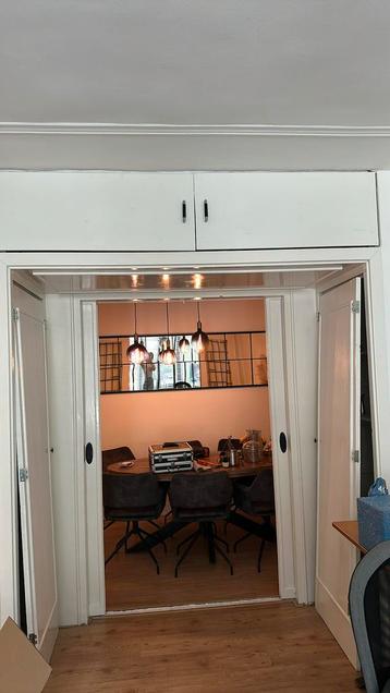 Oude en suite kast deuren (jaren 30 woning) beschikbaar voor biedingen