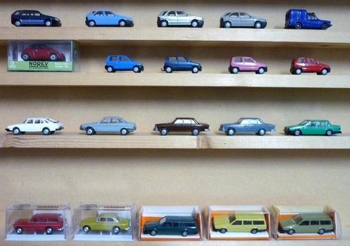 Personenwagens   Fiat / Saab / NSU / Volvo   1/87   HO, Hobby en Vrije tijd, Modelauto's | 1:87, Zo goed als nieuw, Auto, Overige merken