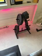 30mm Halterschijven & Stangen - IJzer, Ophalen of Verzenden, Gebruikt, Armen, Halterschijven