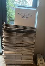 Verhuisdozen – stevige kwaliteit – slechts 1x gebruikt, Doe-het-zelf en Verbouw, Kratten en Dozen, Ophalen of Verzenden