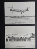 2 poster/foto's van een Piasecki H-21 (F827), Gebruikt, Ophalen of Verzenden, Kaart, Foto of Prent