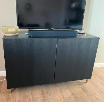 Ikea BESTA tvmeubel 120x42x72cm zwart - afbeelding 1
