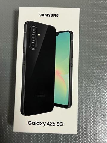 Samsung Galaxy A26 5G - 128GB - Zwart - Nieuw - €229,- beschikbaar voor biedingen
