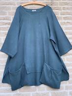 Zomer Linnen tuniek, Labass, Verzenden, Zo goed als nieuw, Maat 46/48 (XL) of groter, Groen