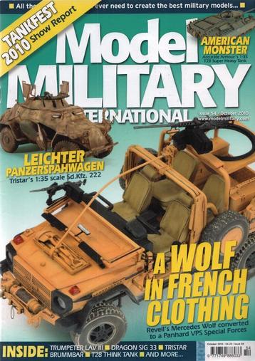 Model Military international magazine No 54  beschikbaar voor biedingen