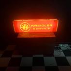 Kreidler service lichtbak reclamebak oudje '70, Verzamelen, Ophalen, Gebruikt, Lichtbak of (neon) lamp