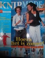 Knipmode juni 2003 47 modellen naaien patronen, Hobby en Vrije tijd, Kledingpatronen, Ophalen of Verzenden, Zo goed als nieuw