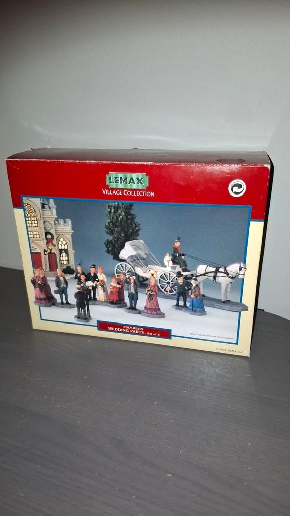Lemax Wedding Party , compleet in doos voor kerstdorp, Diversen, Kerst, Ophalen of Verzenden