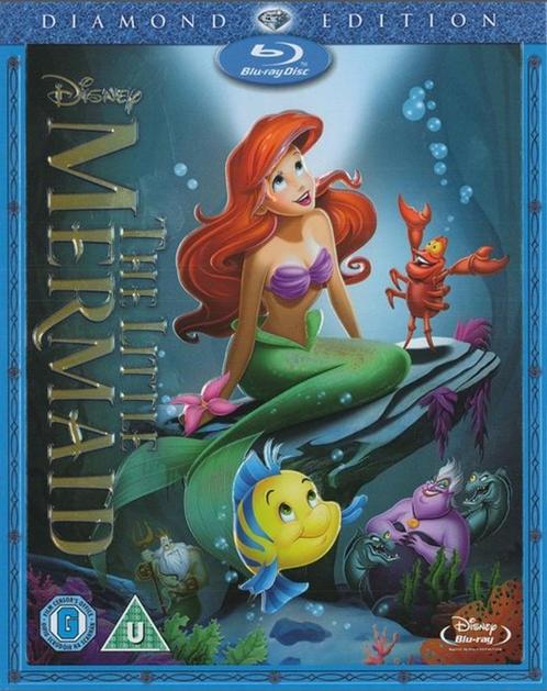 Blu-ray: The Little Mermaid (Diamond Edition), Cd's en Dvd's, Blu-ray, Zo goed als nieuw, Tekenfilms en Animatie, Ophalen of Verzenden