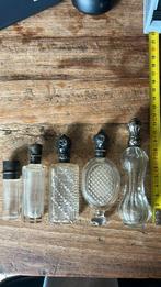 5 antieke parfumflesjes, Ophalen of Verzenden, Gebruikt, Overige typen
