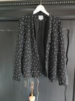 Vila kolbert /jasje maat 44 zwart met crème patroon, Ophalen of Verzenden, Zo goed als nieuw, Maat 42/44 (L), Zwart