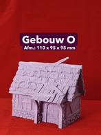 3D Geprint Miniatuur Gebouw O – Detailrijk & Vol Sfeer, Ophalen of Verzenden, Nieuw, 1:50 of kleiner, Diorama