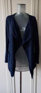 Frank Walder vest donkerblauw/brons maat 40/42 zgan, Kleding | Dames, Truien en Vesten, Blauw, Maat 42/44 (L), Ophalen of Verzenden