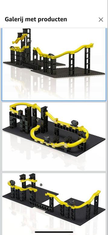 70-delige Hubelino - Pi Knikkerbaan -  100% Lego Compatibel beschikbaar voor biedingen