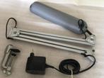 Ikea Global tafellamp met tafelklem retro goudkleurig nwstaa, Ophalen of Verzenden, Zo goed als nieuw, Minder dan 50 cm