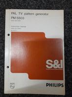 Philips PM5503 en PM2525 Instructie manual, Druk, Ophalen of Verzenden, Zo goed als nieuw