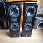 Tannoy 633 Rosewood D30 met nieuwe zwarte fineer en doek, Audio, Tv en Foto, Luidsprekers, Zo goed als nieuw, 60 tot 120 watt