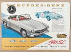 Zeldzame Mercedes -Benz 190 SL  brochure/ autofolder 1955, Boeken, Verzenden, Gelezen, Mercedes