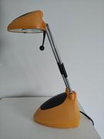 Novilux telescopische tafellamp, geel. Vintage, Huis en Inrichting, Lampen | Tafellampen, Ophalen of Verzenden, Zo goed als nieuw