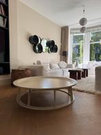 Linteloo Obi Salontafel Zandbeige XXL, Huis en Inrichting, Ophalen, Overige materialen, 100 tot 150 cm, Rond