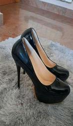 Sexy pleaser plateau pumps maat 42,43,44,45, Kleding | Dames, Schoenen, Verzenden, Nieuw, Zwart