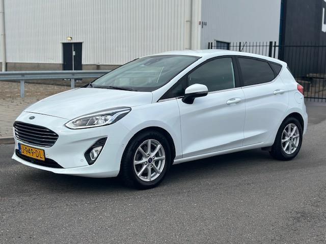 Ford Fiesta 1.0 EcoBoost Titanium AUTOMAAT-alle opties, Auto's, Ford, Bedrijf, Te koop, Fiësta, ABS, Achteruitrijcamera, Adaptive Cruise Control