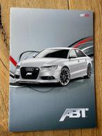 Audi Abt AS6 autofolder brochure A6, Audi, Ophalen of Verzenden, Zo goed als nieuw
