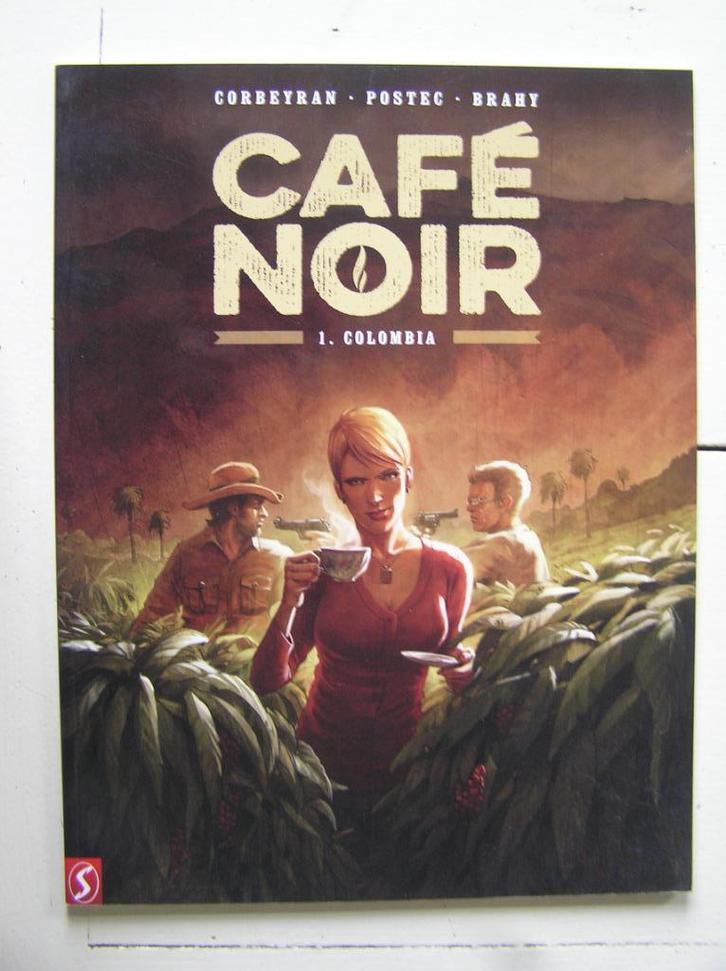 Café noir. 1. Colombia. 2. Brazilië., Boeken, Stripboeken, Nieuw, Meerdere stripboeken, Ophalen of Verzenden