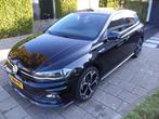 Volkswagen Polo 2020, Zwart R-line, lage km stand ,bom vol !, Auto's, Voorwielaandrijving, Zwart, 95 pk, 1055 kg