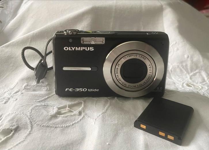 Olympus FE-350 Wide Digitale Camera, Audio, Tv en Foto, Fotocamera's Digitaal, Gebruikt, Olympus, Ophalen of Verzenden