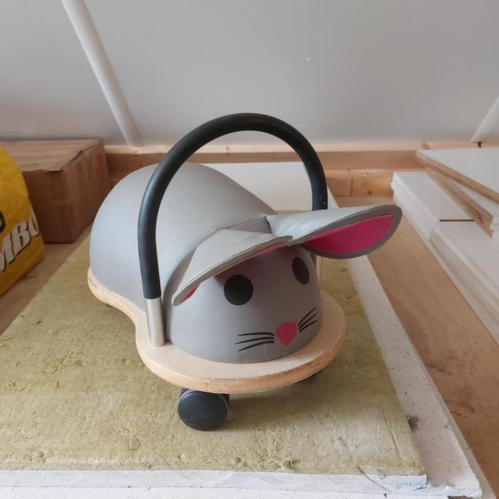 Wheelybug (loop-)muis - als nieuw!, Kinderen en Baby's, Speelgoed | Buiten | Voertuigen en Loopfietsen, Zo goed als nieuw, Loopvoertuig