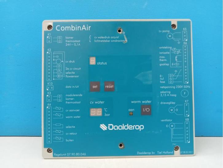 Branderautomaat Daalderop Combifort Combinair, Doe-het-zelf en Verbouw, Verwarming en Radiatoren, Gebruikt, Cv-ketel of Combi-ketel