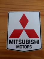 sticker MITSUBISHI motors, Verzamelen, Ophalen of Verzenden, Zo goed als nieuw, Auto of Motor