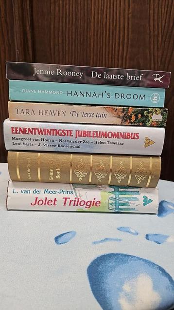 6 Boeken romans beschikbaar voor biedingen