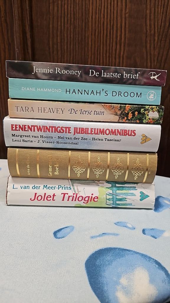 6 Boeken romans, Boeken, Romans, Zo goed als nieuw, Ophalen of Verzenden