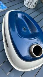 Puch Benzinetank Blauw/Wit - Oldtimer Bromfiets, Ophalen of Verzenden, Gebruikt, Puch