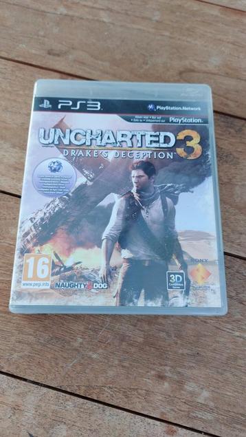 Uncharted 3 - Playstation 3 beschikbaar voor biedingen