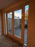 Kunststof Dubbele Deur met Zijlichten, Doe-het-zelf en Verbouw, Deuren en Horren, Ophalen, Kunststof, 120 cm of meer, 215 cm of meer