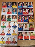 Panini sheets voetbalplaatjes WK en EK  4 stuks, Ophalen of Verzenden, Zo goed als nieuw, Meerdere stickers
