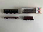 4 Roco wagonnetjes (N-spoor), incl. nr. 25325, Hobby en Vrije tijd, Modeltreinen | N-Spoor, Gebruikt, Gelijkstroom, Wagon, Ophalen of Verzenden