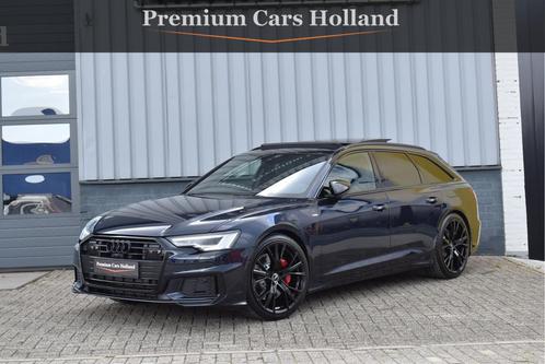 Audi A6 Avant 55 TFSI e Quattro 367 Pk S-Line Black Ed Pano, Auto's, Audi, Bedrijf, Te koop, A6, 360° camera, 4x4, ABS, Achteruitrijcamera