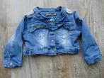 Bakkaboe jas blauw spijkerjas maat 86 jasje spijkerjasje, Meisje, Ophalen of Verzenden, Zo goed als nieuw, Jasje