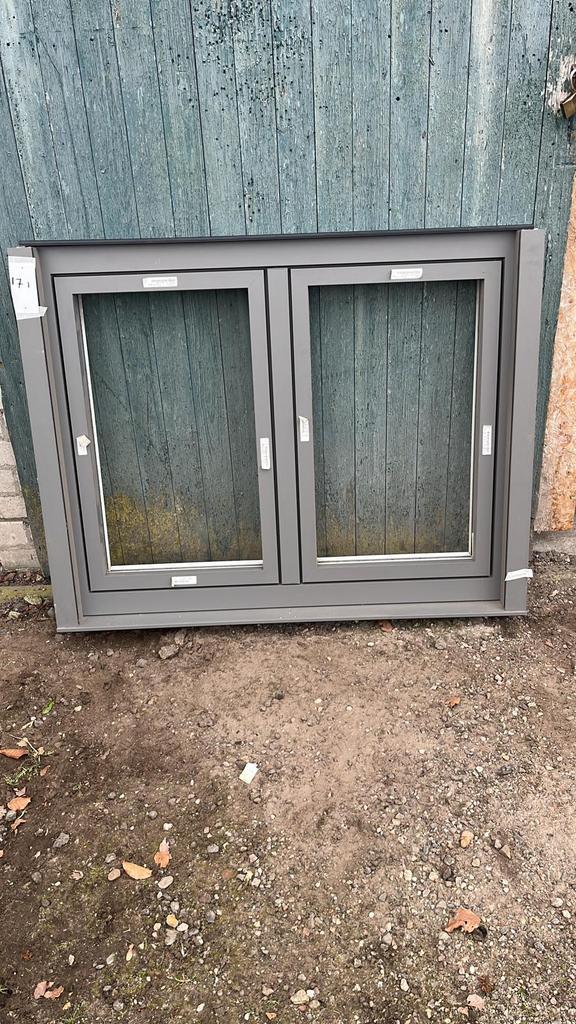 (171) Nieuw kunststof/aluminium raamkozijn draai kiep, Doe-het-zelf en Verbouw, Kozijnen en Schuifpuien, Nieuw, Raamkozijn, Aluminium