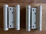 2 bommer scharnieren, Doe-het-zelf en Verbouw, Hang- en Sluitwerk, Ophalen, Zo goed als nieuw, IJzer, Scharnier