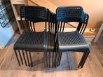 Kunstof stoelen ikea zwart Sandsberg, Huis en Inrichting, Stoelen, Ophalen, Gebruikt, Zwart