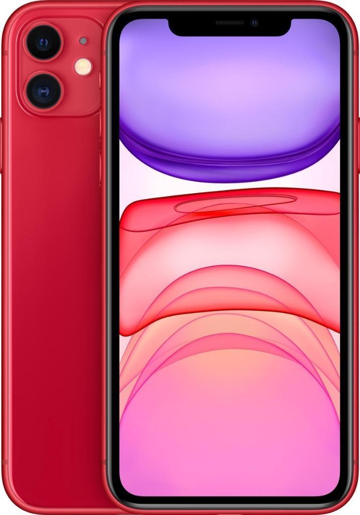iPhone 11 | 64GB | Rood | goede accu | Lichte schermschade, Telecommunicatie, Mobiele telefoons | Apple iPhone, Gebruikt, 64 GB