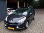 Peugeot 207 1.4 95pk 2009 Zwart (Nw Apk), Voorwielaandrijving, Euro 5, Stof, Zwart