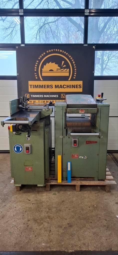 Multico vandiktebank vlakbank vlakvandiktebank met noodstop, Doe-het-zelf en Verbouw, Schaafmachines, Zo goed als nieuw, Ophalen of Verzenden